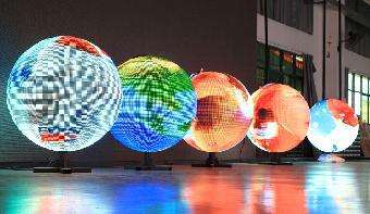 【南京LED显示屏】球形LED显示屏的优势和特点